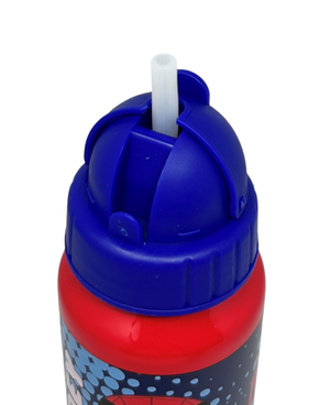 Borraccia in Alluminio con Cannuccia Spidey MARVEL Bottiglia per Bambini 550 Ml - M09509mc/b