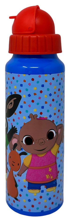 Borraccia in Alluminio con Cannuccia Bing Flop Bottiglia per Bambini 550 Ml - Q09515mc/r