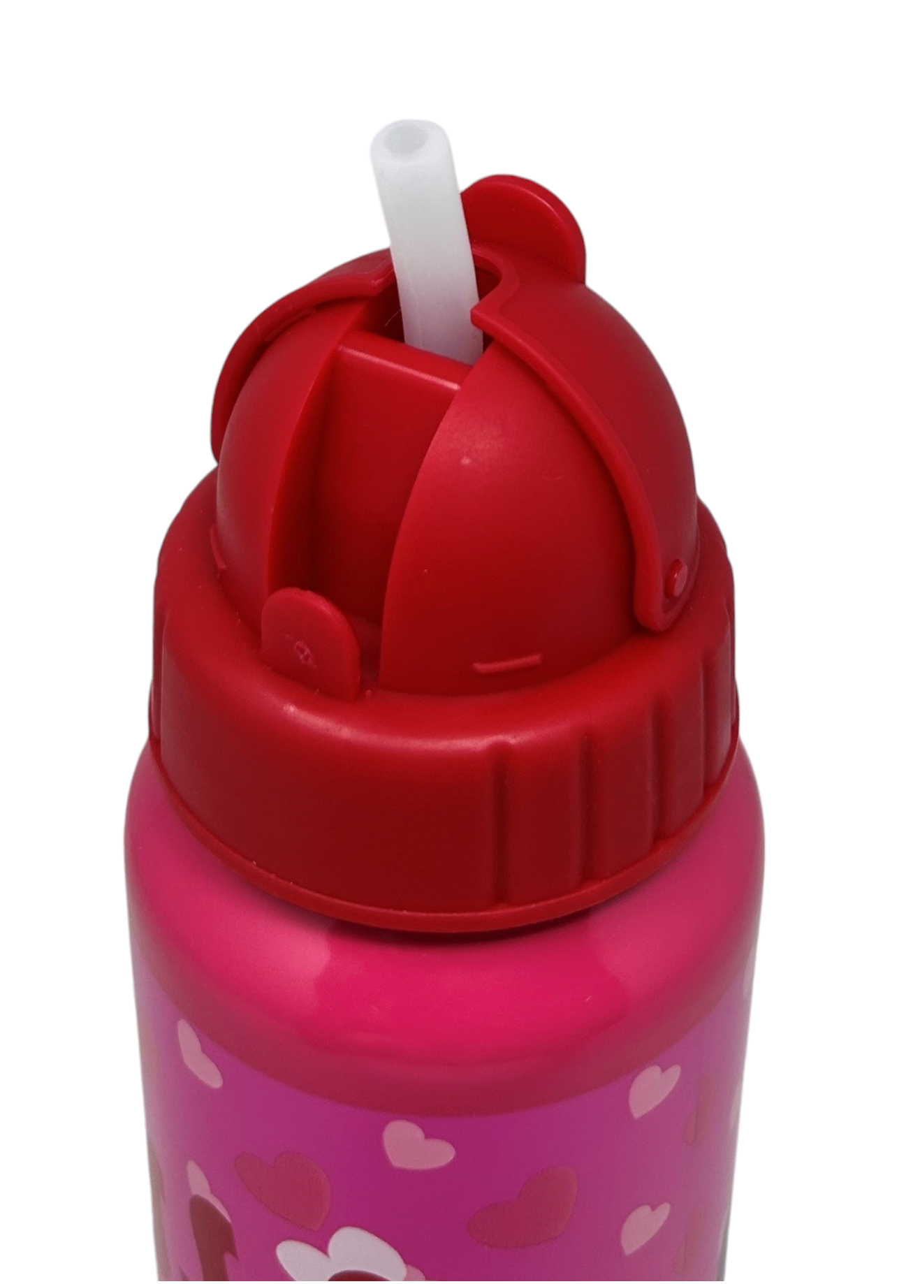 Borraccia in Alluminio con Cannuccia Minnie DISNEY Bottiglia per Bambini 550 Ml - D09505mc/r