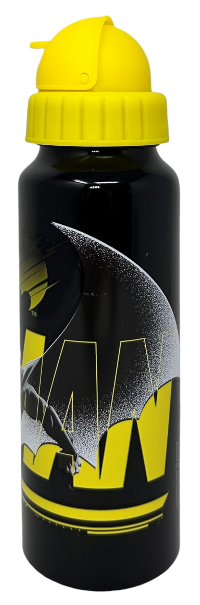 Borraccia in Alluminio con Cannuccia Batman Bottiglia per Bambini 550 Ml - L09513mc/g