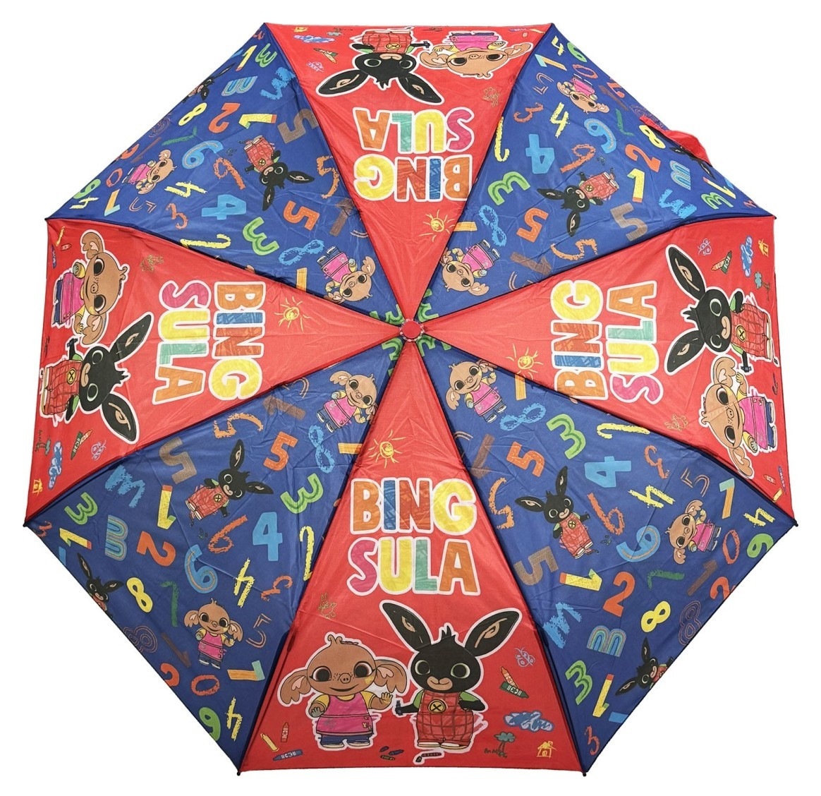 Ombrello Pieghevole Bing Sula Accessorio per la Pioggia Bambini - Q04596mc