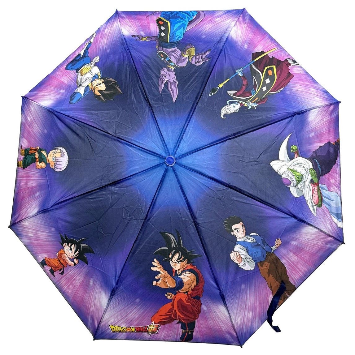 Ombrello Pieghevole Dragon Ball Accessorio per la Pioggia Bambini - A07607mc