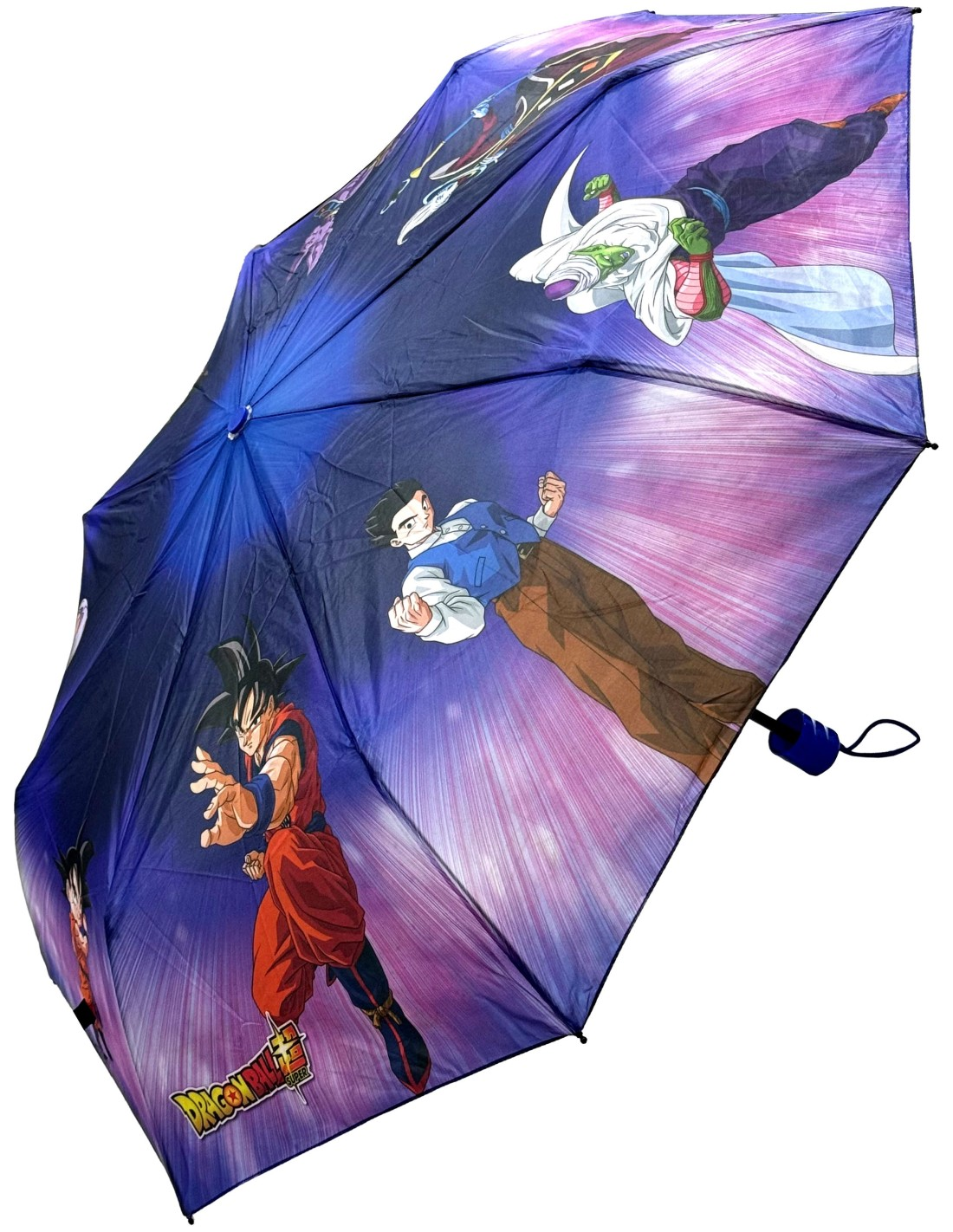 Ombrello Pieghevole Dragon Ball Accessorio per la Pioggia Bambini - A07607mc