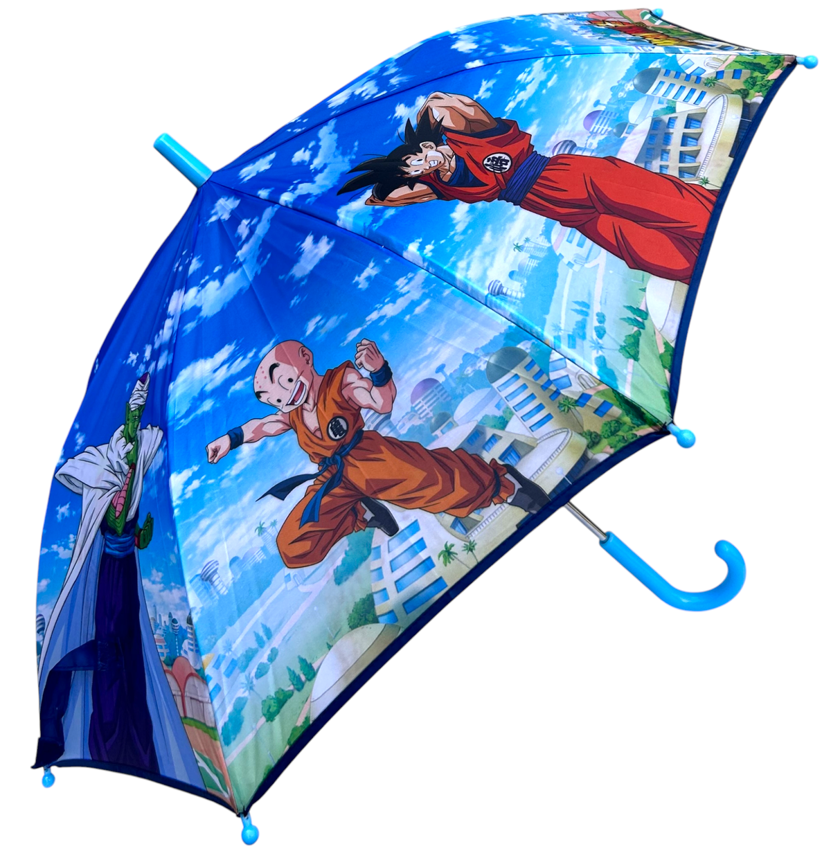 Ombrello Dragon Ball Accessorio per la Pioggia Bambino con Apertura Manuale - A07608mc