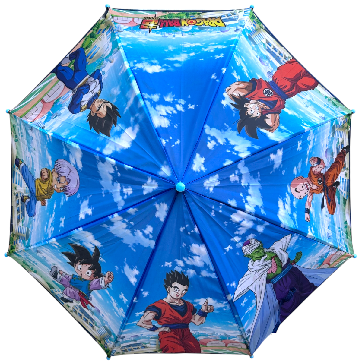 Ombrello Dragon Ball Accessorio per la Pioggia Bambino con Apertura Manuale - A07608mc