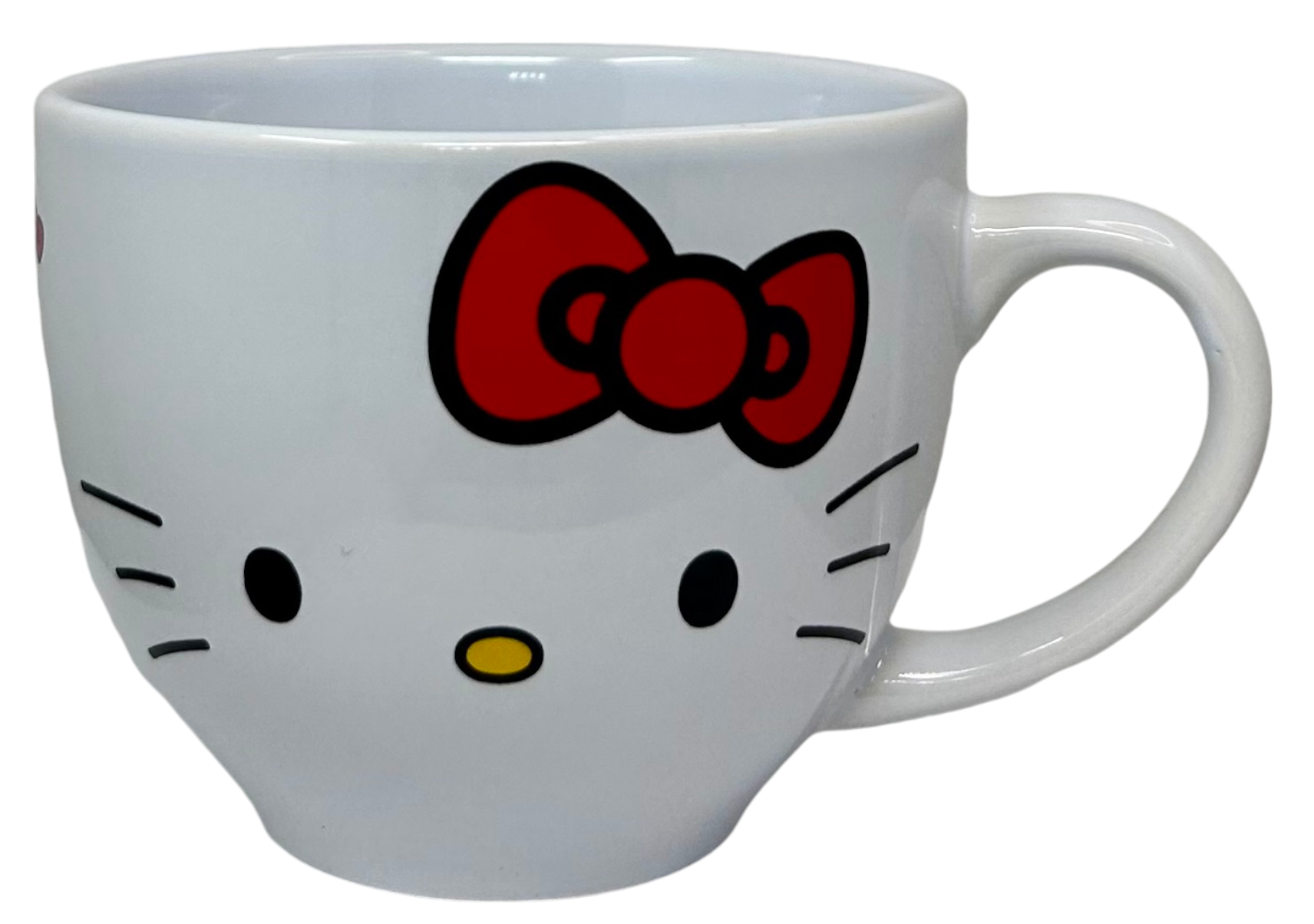 Tazza Larga Jumbo Hello Kitty in Ceramica 380 Ml Confezione Regalo -  H00492mc