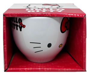 Tazza Larga Jumbo Hello Kitty in Ceramica 380 Ml Confezione Regalo -  H00492mc
