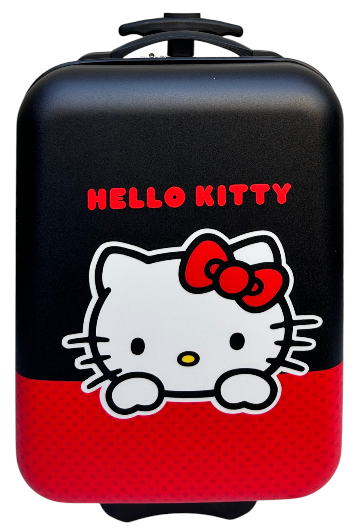 Trolley da Viaggio Hello Kitty Mini Valigia 2 Ruote in ABS Manico Allungabile - H09297mc