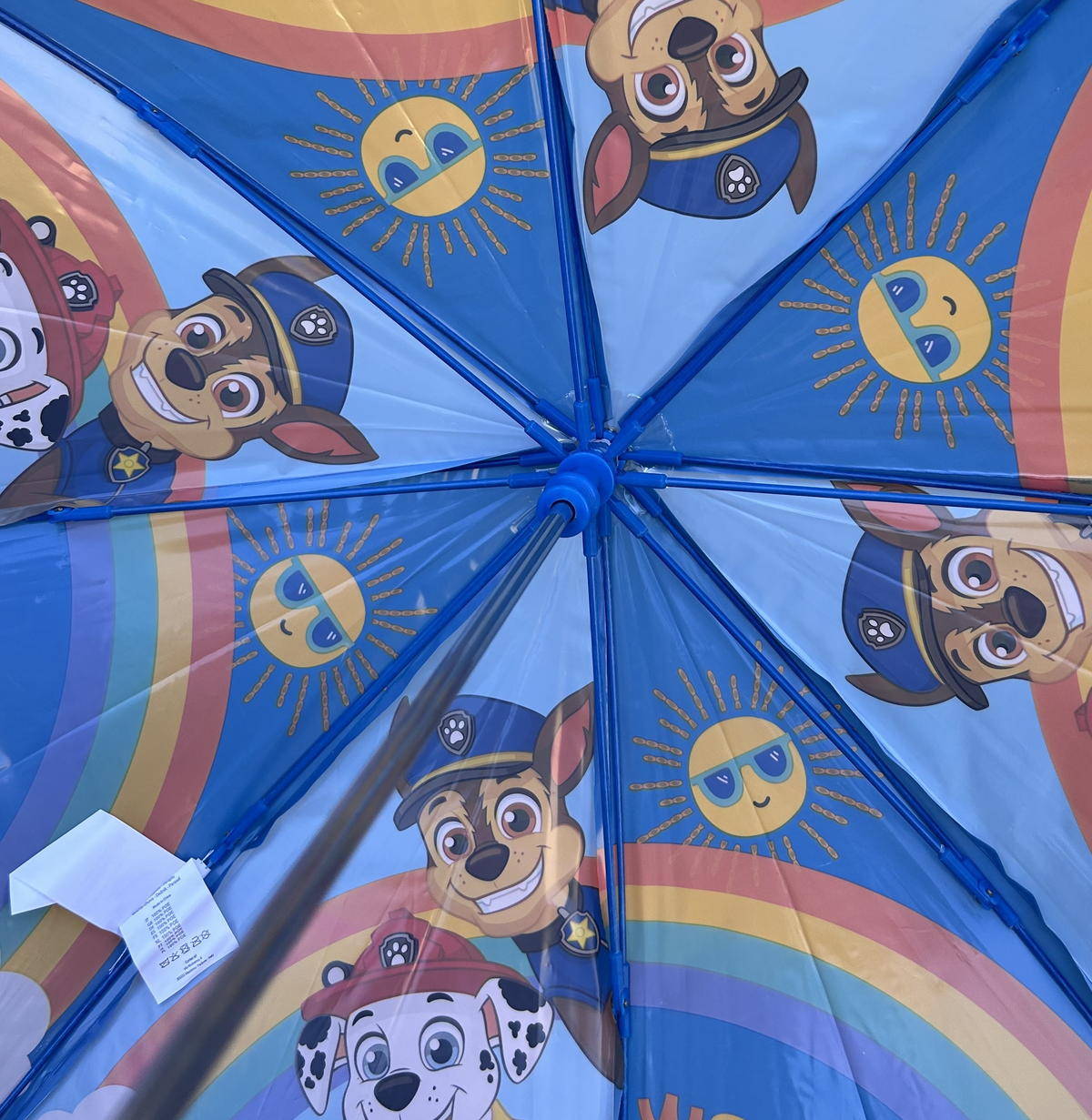 Ombrello Paw Patrol Accessorio per la Pioggia Bambino con Apertura Manuale - N04538mc