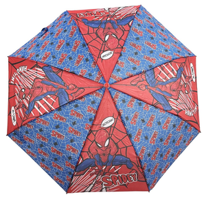 Ombrello Pieghevole Spiderman MARVEL Accessorio per la Pioggia Bambino - M08904mc