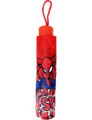 Ombrello Pieghevole Spiderman MARVEL Accessorio per la Pioggia Bambino - M08904mc