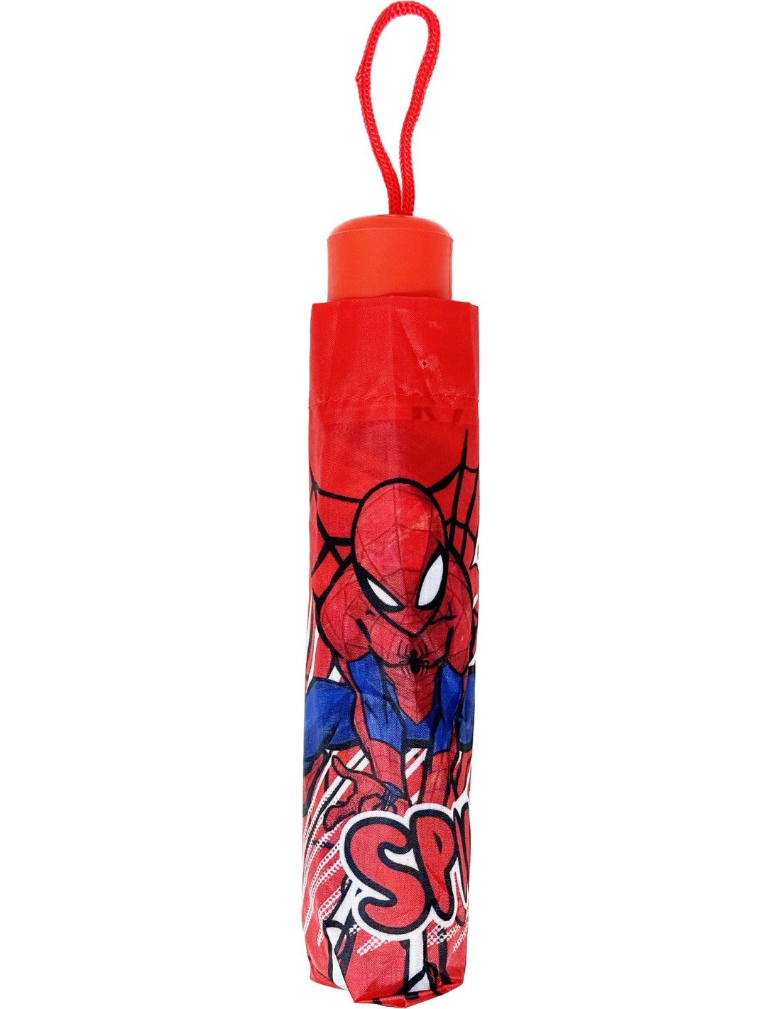Ombrello Pieghevole Spiderman MARVEL Accessorio per la Pioggia Bambino - M08904mc