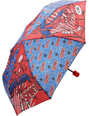 Ombrello Pieghevole Spiderman MARVEL Accessorio per la Pioggia Bambino - M08904mc