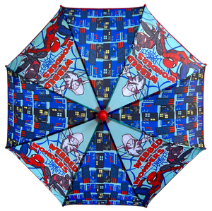 Ombrello Spiderman MARVEL Accessorio per la Pioggia Bambino con Apertura Manuale - M08905mc