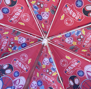 Ombrello Spidey MARVEL Accessorio per la Pioggia Bambino con Apertura Manuale - M07615mc