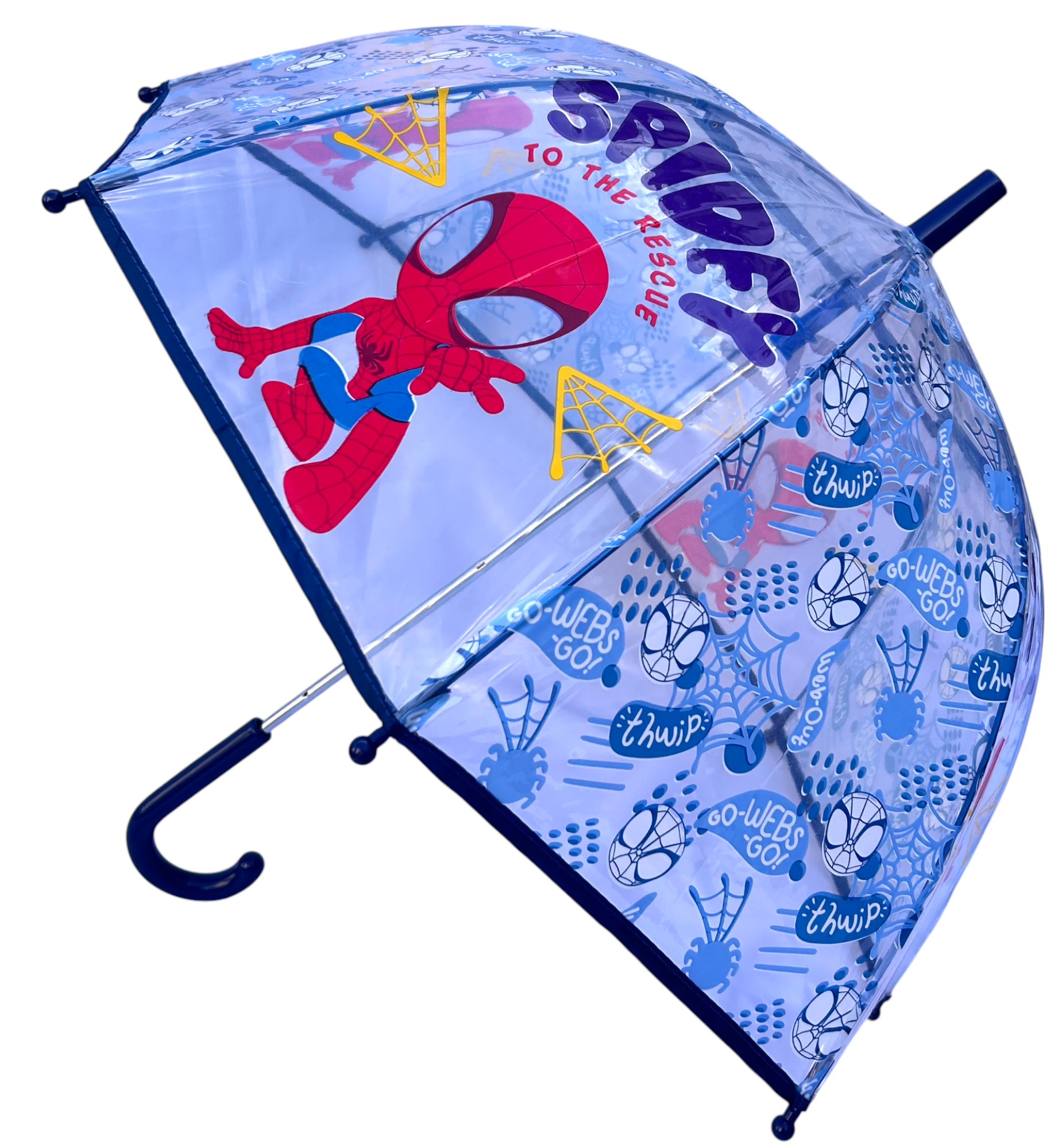 Ombrello a Campana Spidey MARVEL Accessorio per la Pioggia Bambino - M07616mc