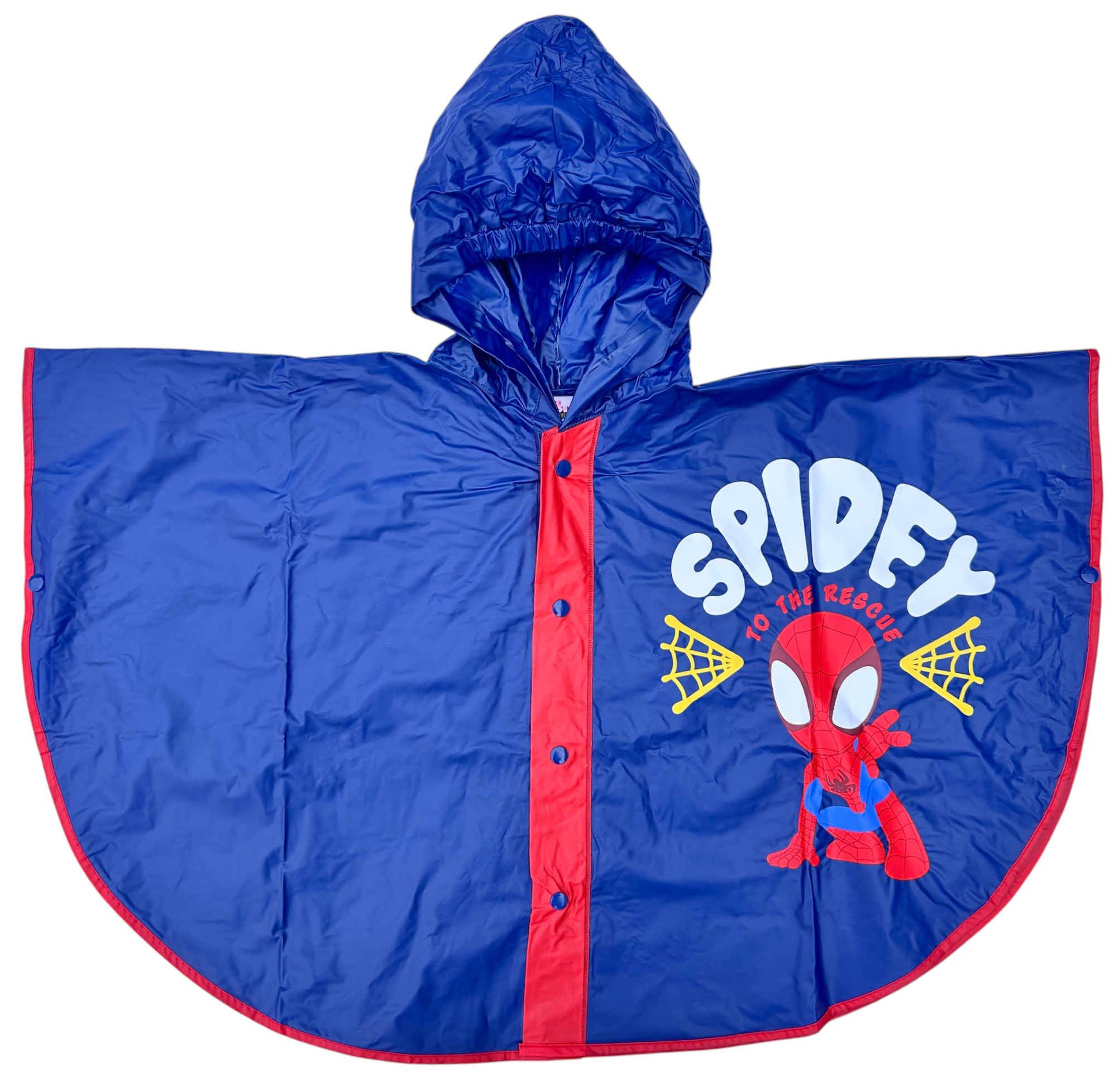 Mantella Pioggia Spidey MARVEL Impermeabile per Bambini Antipioggia Antivento - M07617mc