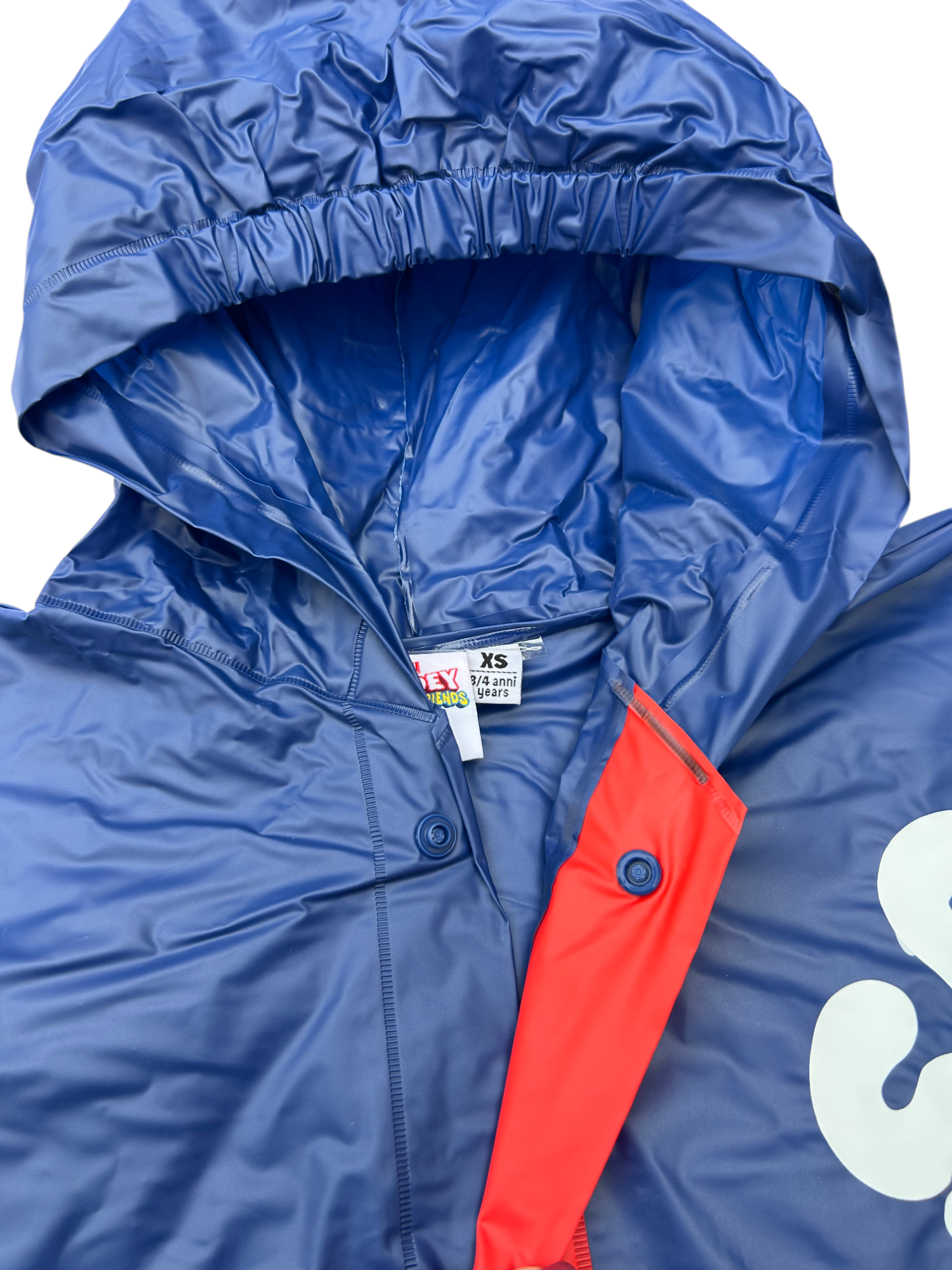 Mantella Pioggia Spidey MARVEL Impermeabile per Bambini Antipioggia Antivento - M07617mc