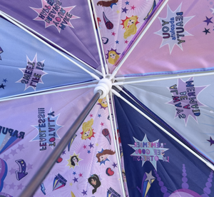 Ombrello Principesse DISNEY Accessorio per la Pioggia Bambino con Apertura Manuale - D08891mc