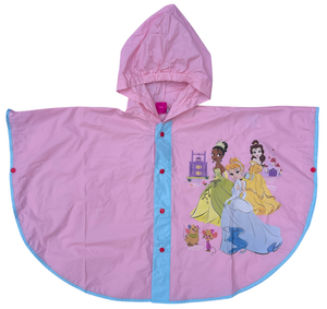 Mantella Pioggia Principesse DISNEY Impermeabile per Bambini Antipioggia Antivento - D08893mc