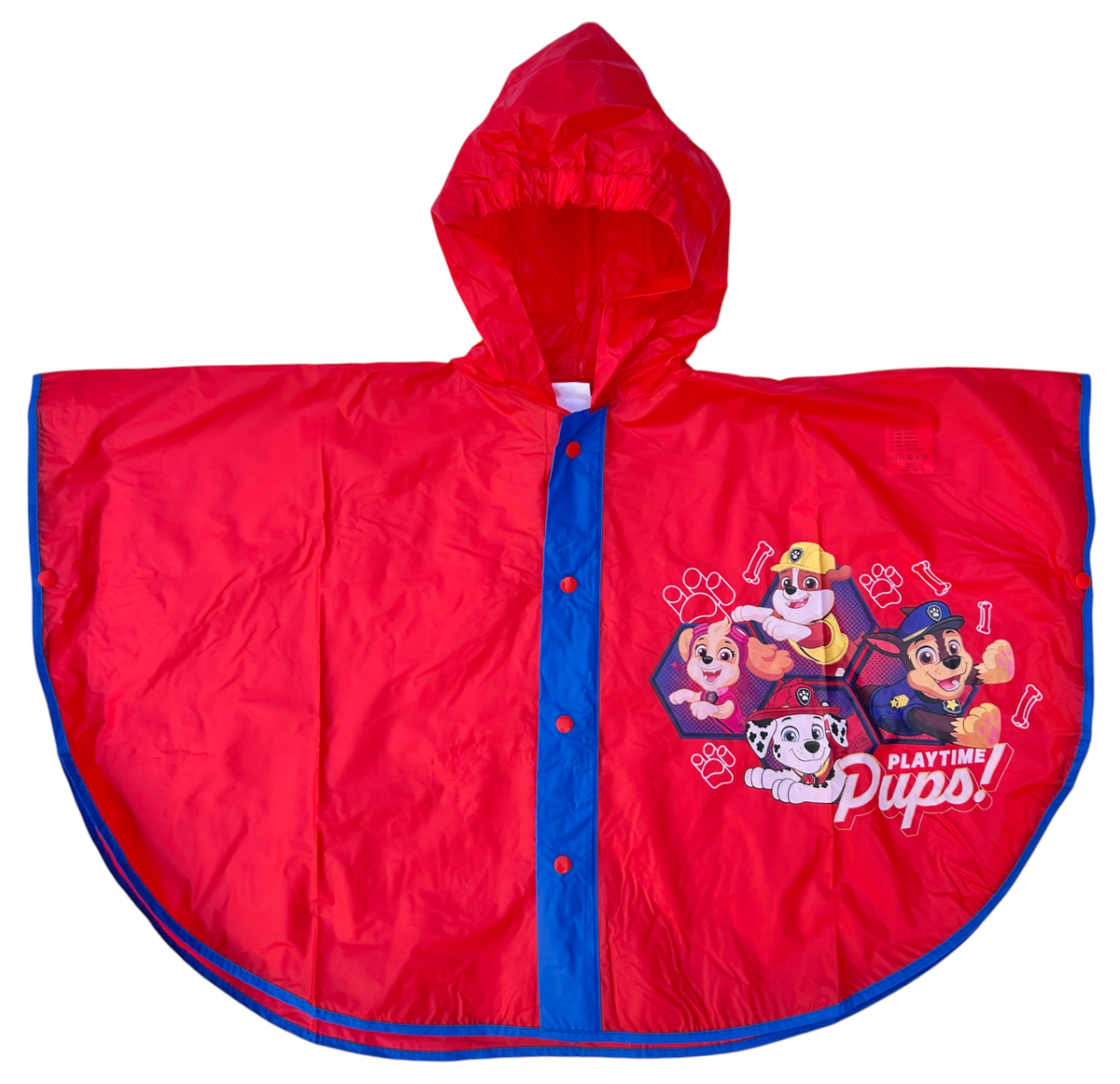 Mantella Pioggia Paw Patrol Impermeabile per Bambini Antipioggia Antivento - N06517mc