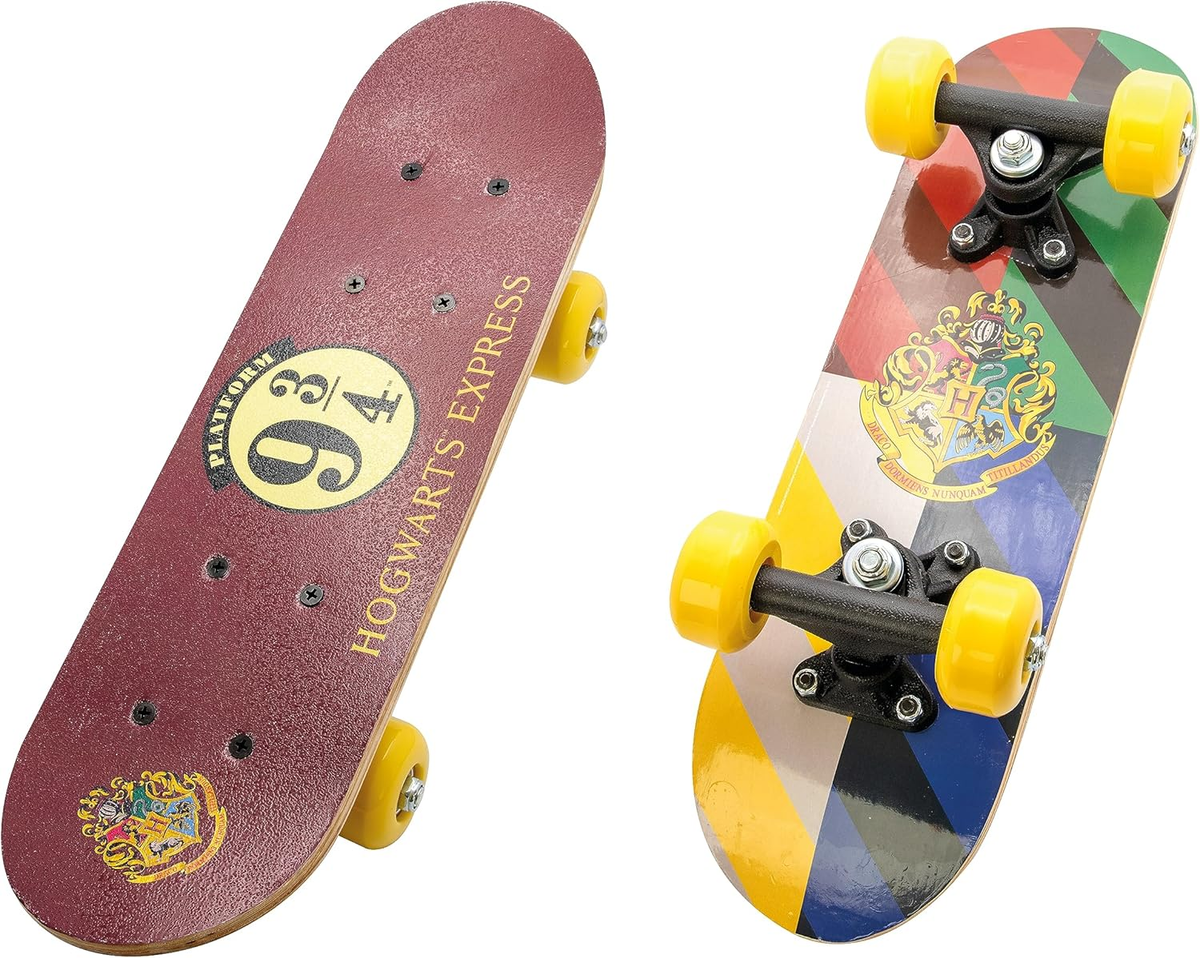 Mini Skateboard Harry Potter in Legno 43x12x8 CM Max 20 Kg - 23905