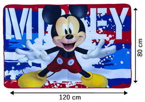Tappeto Gioco Topolino DISNEY Microfibra Antiscivolo 80x120 CM - Mic1579