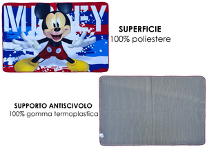 Tappeto Gioco Topolino DISNEY Microfibra Antiscivolo 80x120 CM - Mic1579