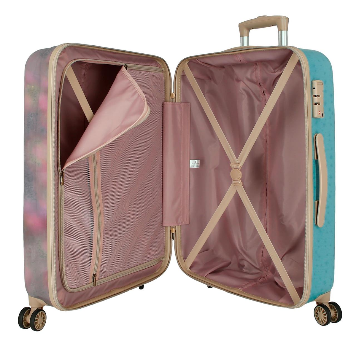 Trolley da Viaggio Gorjuss the Hunt Santoro 67 CM Valigia in ABS con Manico Allungabile - 3831823