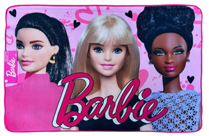 Tappeto Gioco Barbie Microfibra Antiscivolo 80x120 CM - Bar1589