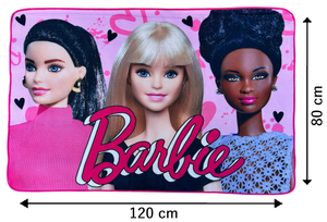 Tappeto Gioco Barbie Microfibra Antiscivolo 80x120 CM - Bar1589