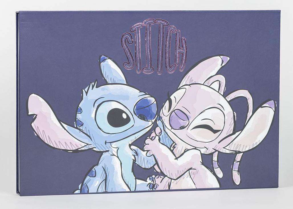 Set Cancelleria Stitch e Angel Valigetta DISNEY per Disegnare Colorare Scrivere - 0883