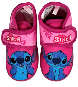 Pantofole Invernali Stitch DISNEY Scarpetta Stivaletto con Suola Antiscivolo Chiusura a Strappo - Lil24-4274