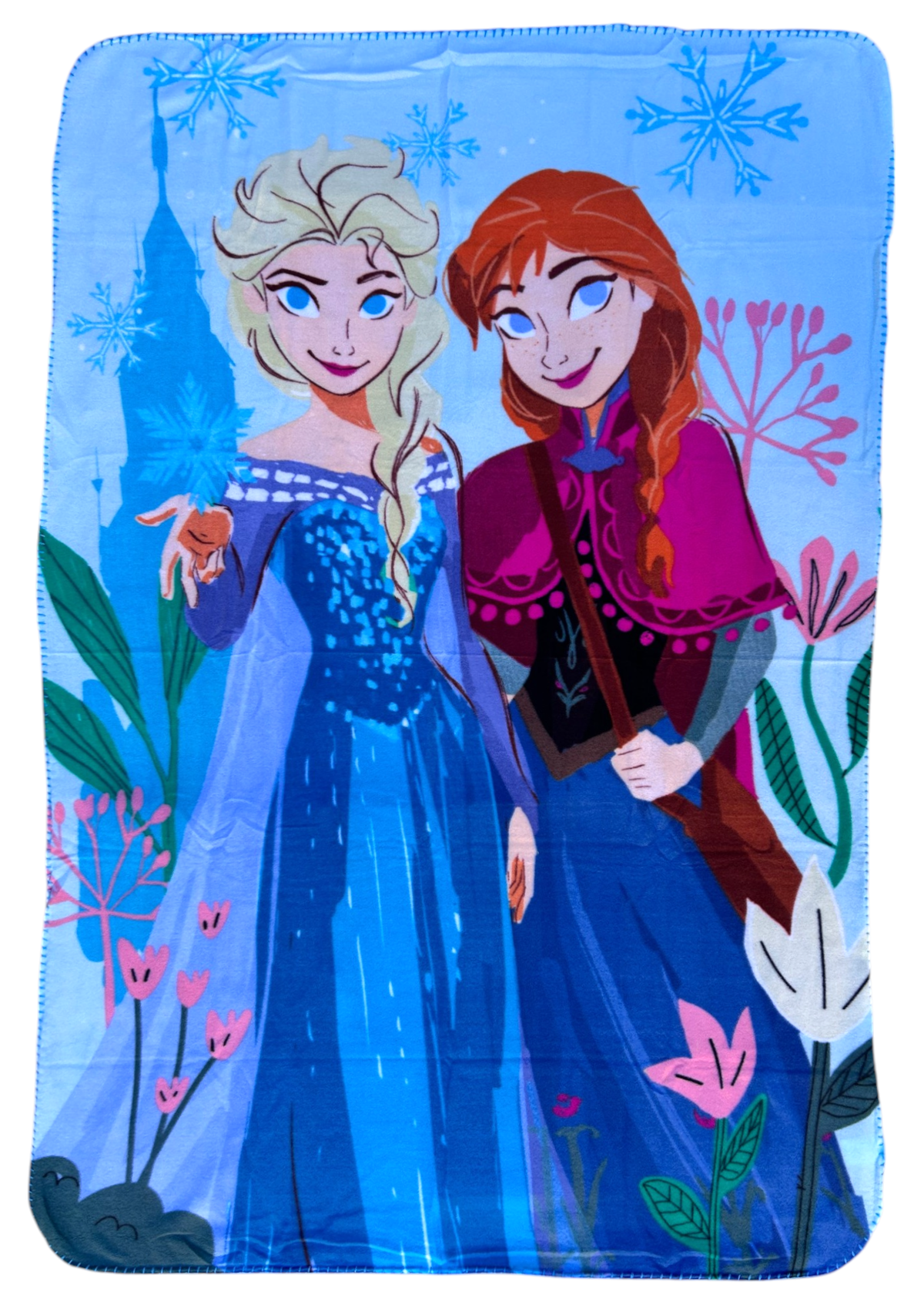 Plaid in Pile Frozen DISNEY Coperta in Morbido Poliestere 100x150 CM 210 Gsm - Fro-1433