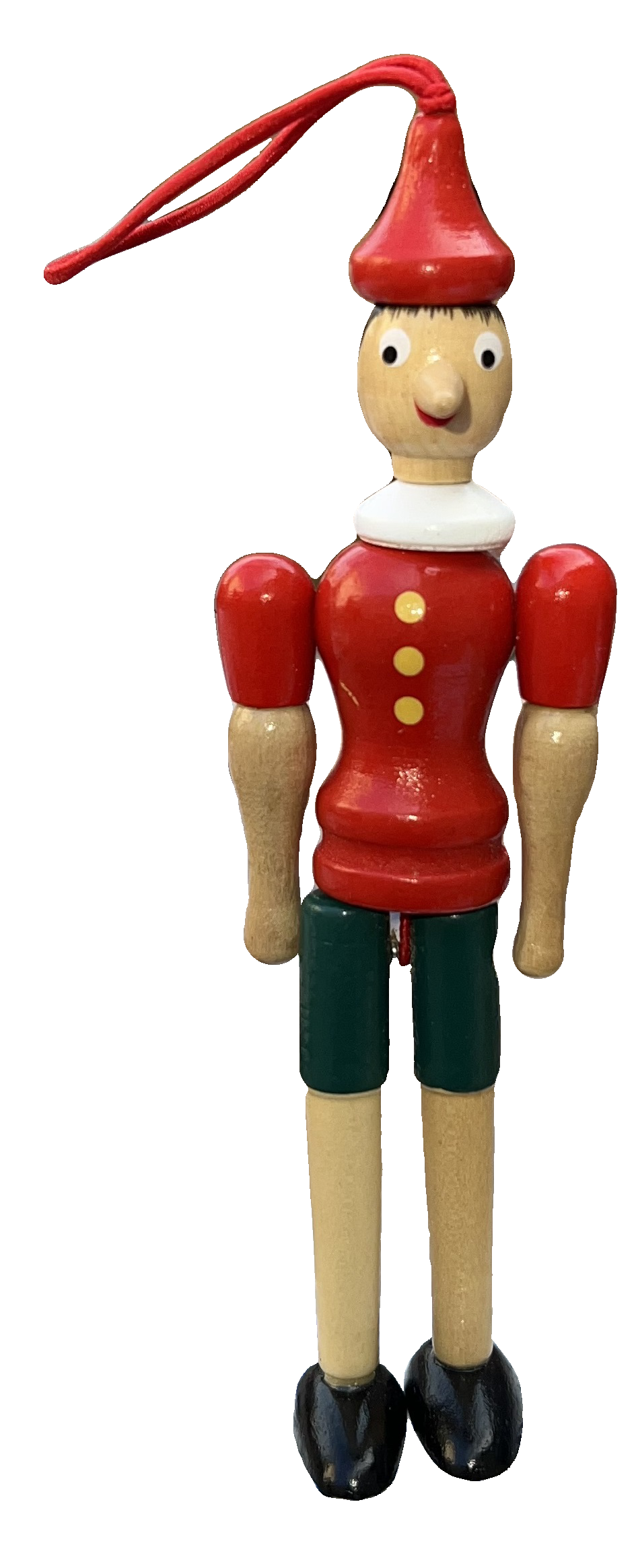 Pinocchio Burattino Marionetta Figura in Legno Snodabile 15 CM - 20701