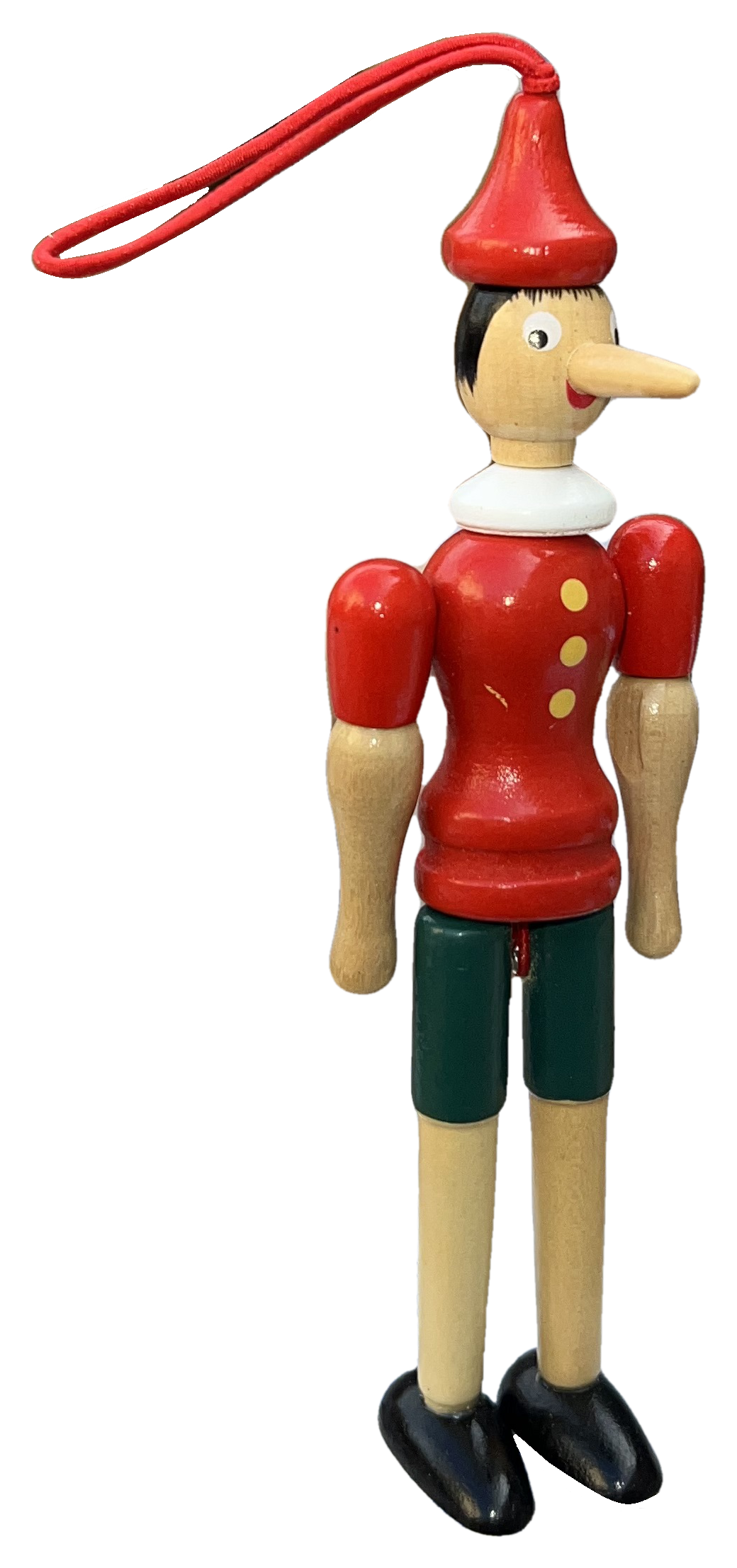 Pinocchio Burattino Marionetta Figura in Legno Snodabile 15 CM - 20701