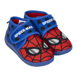 Pantofole Invernali Spiderman MARVEL Scarpetta Stivaletto con Suola Antiscivolo Chiusura a Strappo - 6569