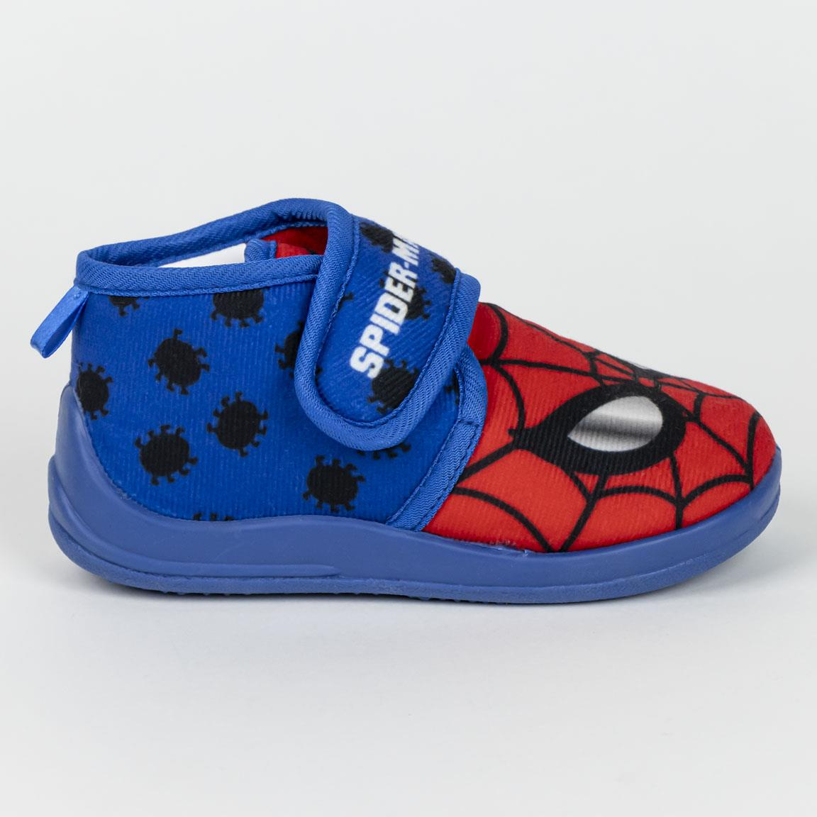 Pantofole Invernali Spiderman MARVEL Scarpetta Stivaletto con Suola Antiscivolo Chiusura a Strappo - 6569