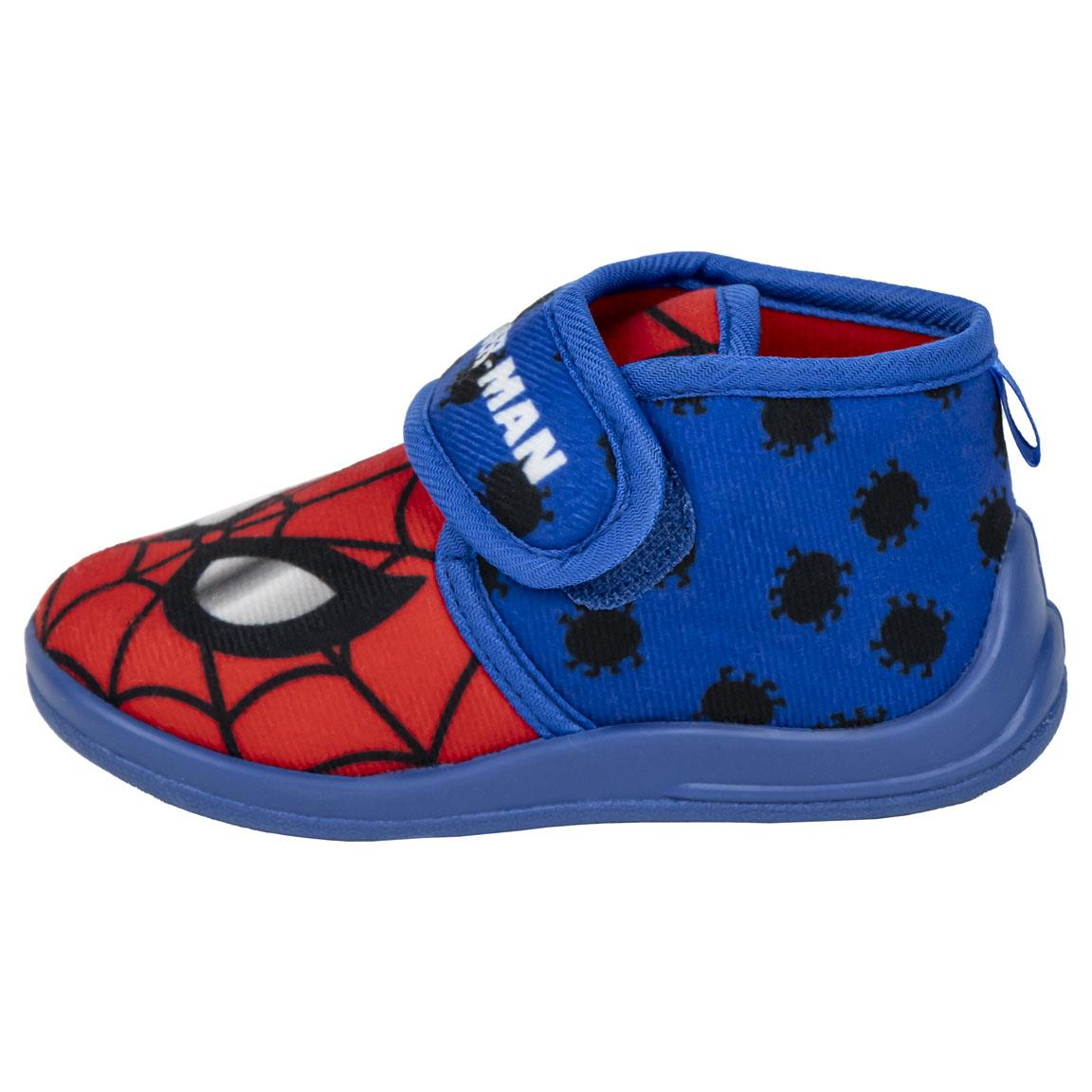 Pantofole Invernali Spiderman MARVEL Scarpetta Stivaletto con Suola Antiscivolo Chiusura a Strappo - 6569