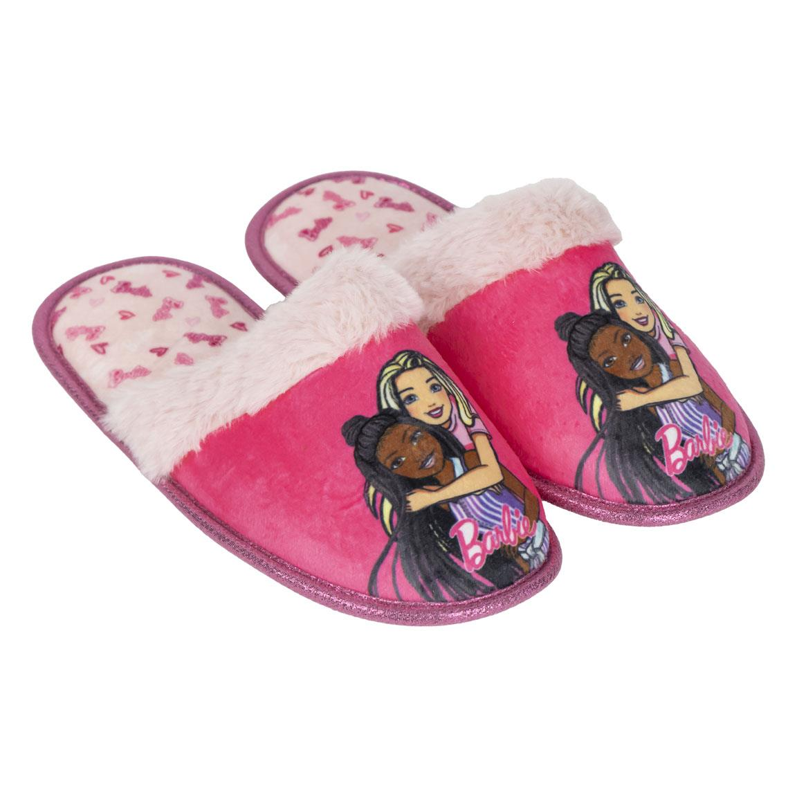 Pantofole Invernali Barbie Mattel Antiscivolo Ciabatte a Punta Chiusa - 6582