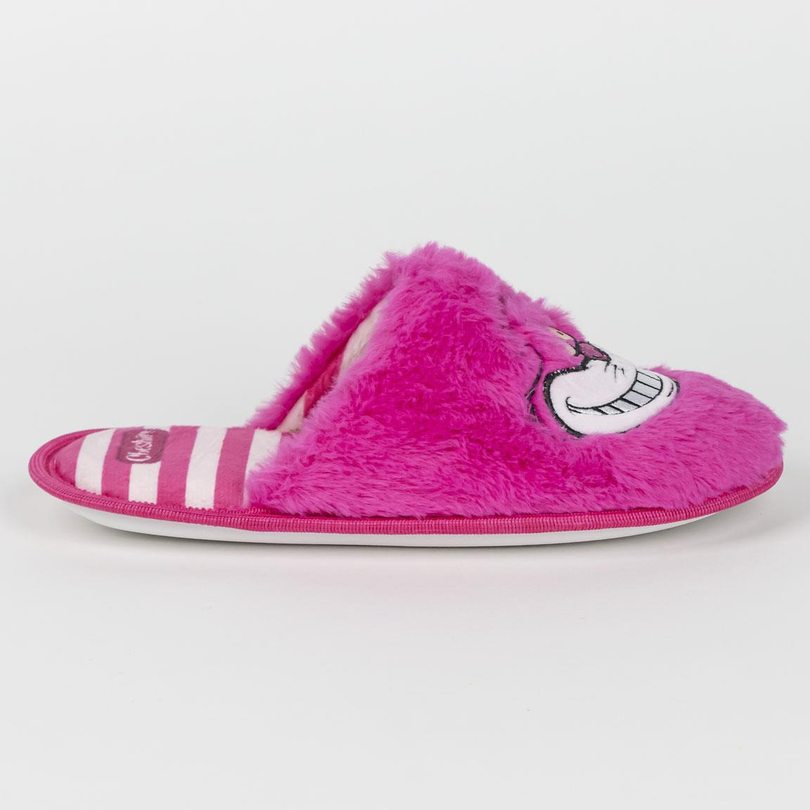 Pantofole Invernali Stregatto Alice in Wonderland Ciabatte a Punta Chiusa Antiscivolo - 6635