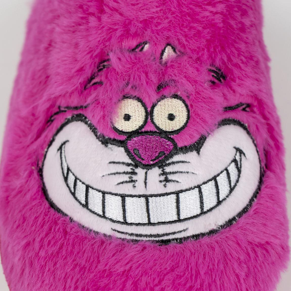 Pantofole Invernali Stregatto Alice in Wonderland Ciabatte a Punta Chiusa Antiscivolo - 6635