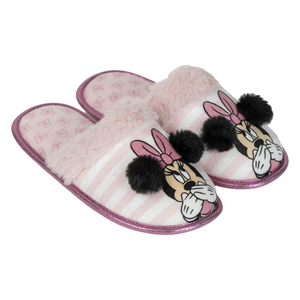 Pantofole Invernali Minnie Mouse DISNEY Antiscivolo Ciabatte a Punta Chiusa - 6578