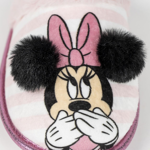 Pantofole Invernali Minnie Mouse DISNEY Antiscivolo Ciabatte a Punta Chiusa - 6578
