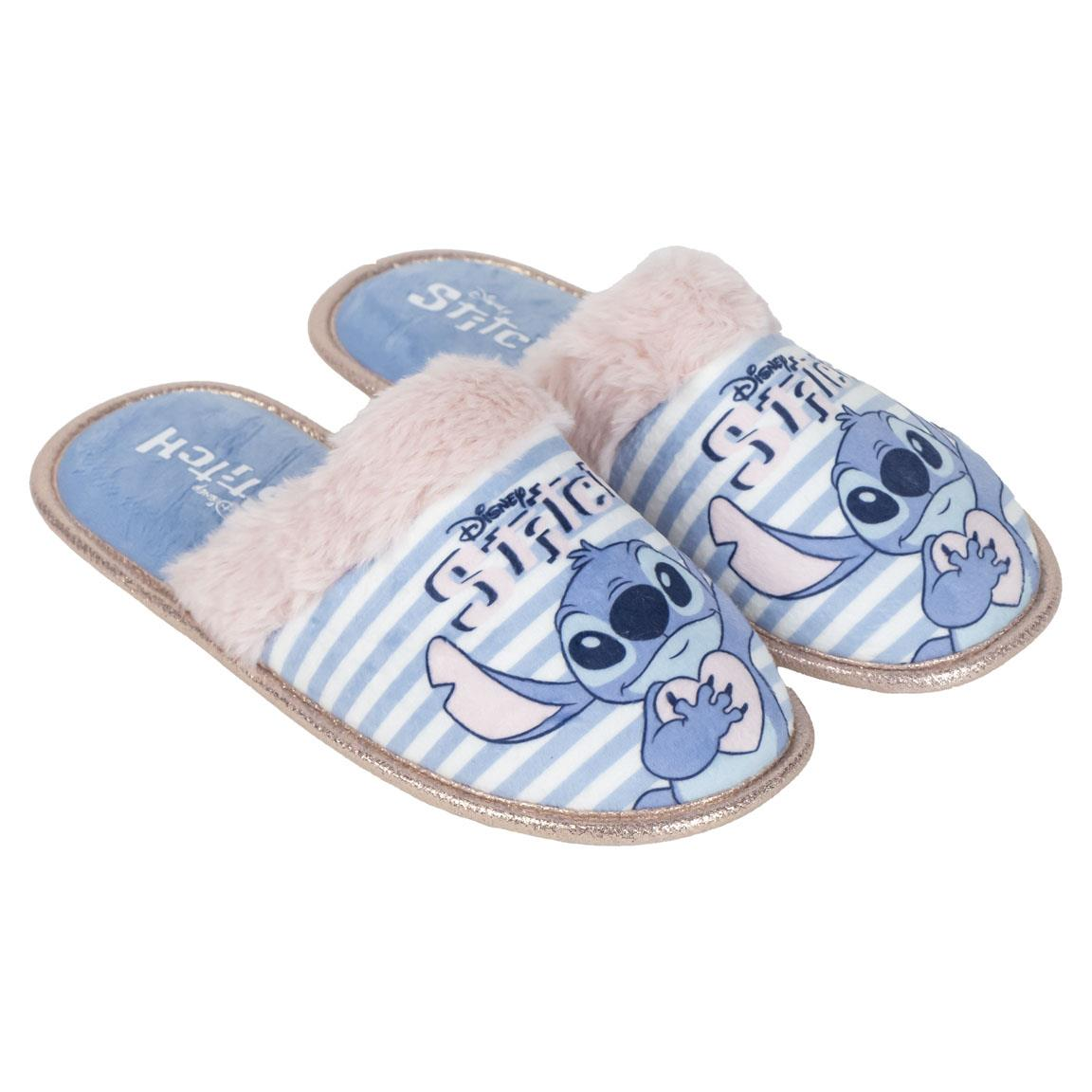 Pantofole Invernali Stitch DISNEY Antiscivolo Ciabatte a Punta Chiusa - 6581
