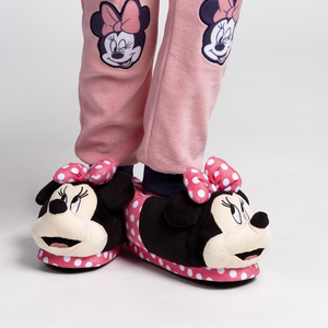 Pantofole Invernali 3d Minnie Mouse DISNEY Ciabatte Modello Babbuccia Antiscivolo - 6602