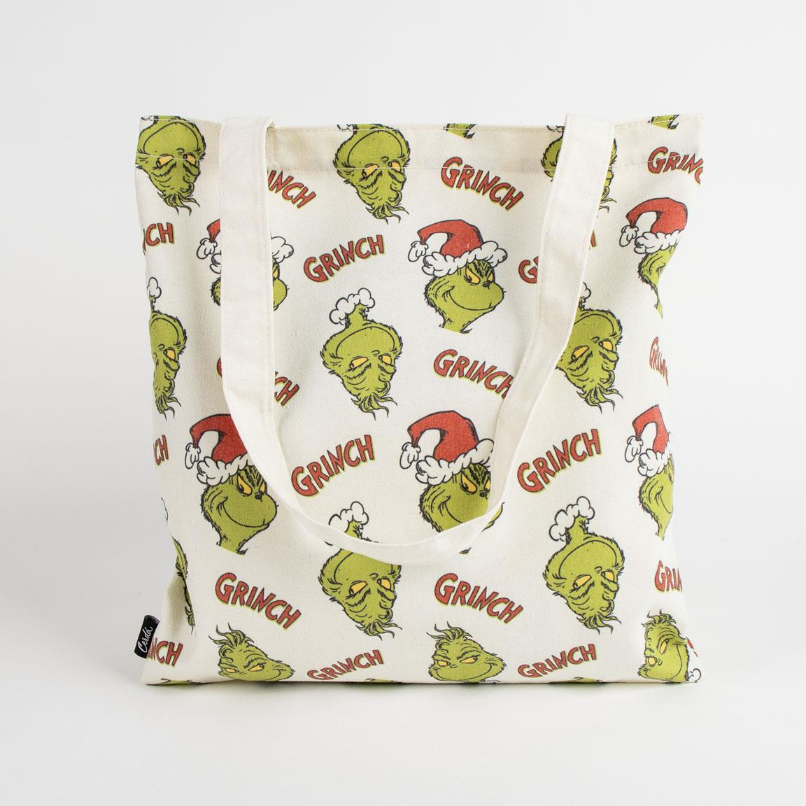 Borsa in Tela Riutilizzabile il Grinch Borsa Shopper Multifunzione - 5630