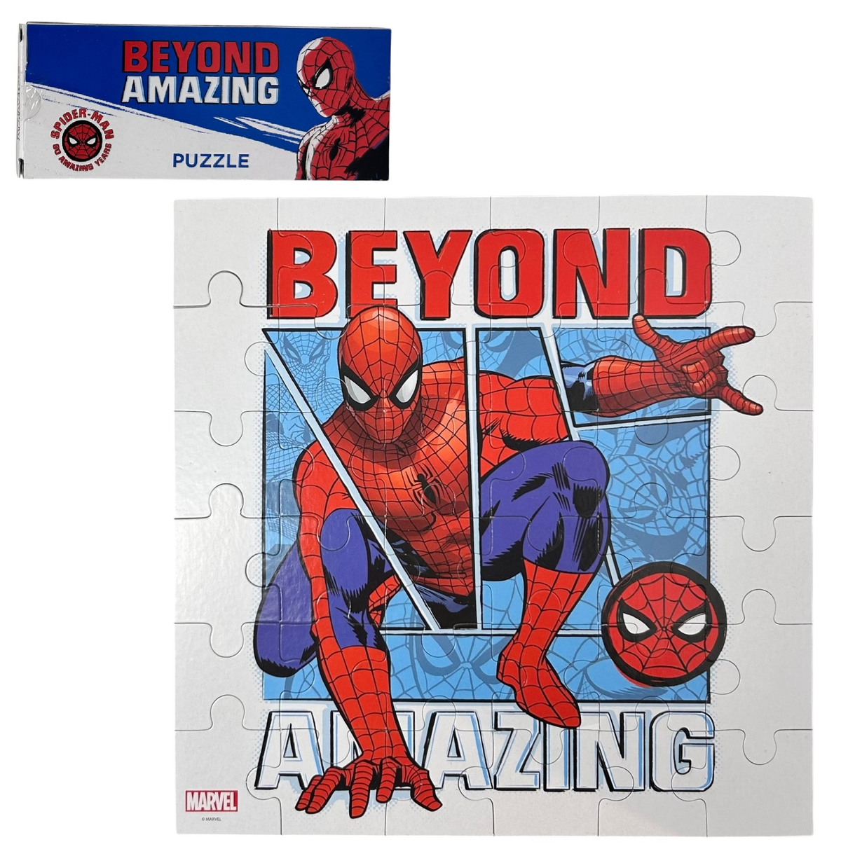 Set Accessori Cura Igiene Orale Spiderman MARVEL 4 Pezzi Spazzolino Elettrico per Bambini