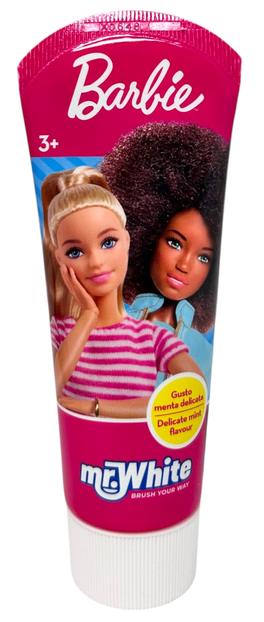 Set Accessori Cura Igiene Orale Barbie 4 Pezzi Spazzolino Elettrico per Bambini