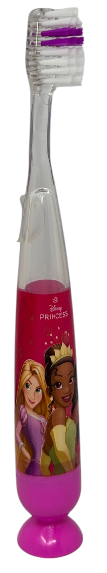 Set Accessori Cura Igiene Orale Principesse DISNEY 4 Pezzi Spazzolino Luminoso per Bambini